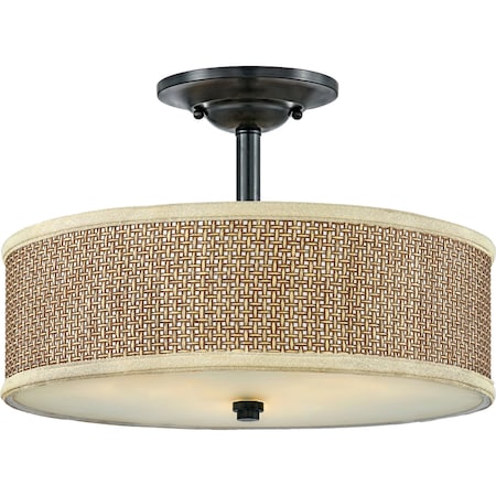 Quoizel Zen Semi-Flush Mount ZE1717K